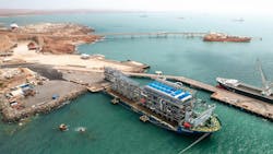 Bechtel conducts development activities for Woodside's Scarborough project in Australia. Bechtel conducts development activities for Woodside's Scarborough project in Australia.