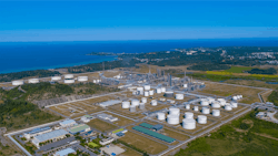 Binh Son Refining & Petrochemical JSC's 6.5-million tpy refinery in the Dung Quat Economic Zone of Binh Tri Commune in Binh Son District, Quang Ngai Province, Vietnam. Binh Son Refining & Petrochemical JSC's 6.5-million tpy refinery in the Dung Quat Economic Zone of Binh Tri Commune in Binh Son District, Quang Ngai Province, Vietnam.