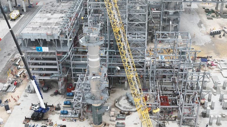 Valero Energy's renewable diesel plant in Port Arthur, Tex.