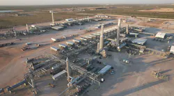 Targa Resources Greenwood complex in the Permian’s Midland basin.