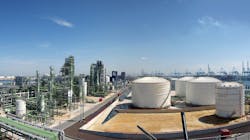 Neste's renewable fuels refinery on the Port of Rotterdam in the Netherlands. Neste's renewable fuels refinery on the Port of Rotterdam in the Netherlands.