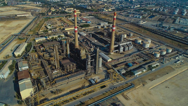 SOCAR Heydar Aliyev refinery in Azerbaijan.