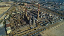 SOCAR Heydar Aliyev refinery in Azerbaijan. SOCAR Heydar Aliyev refinery in Azerbaijan.