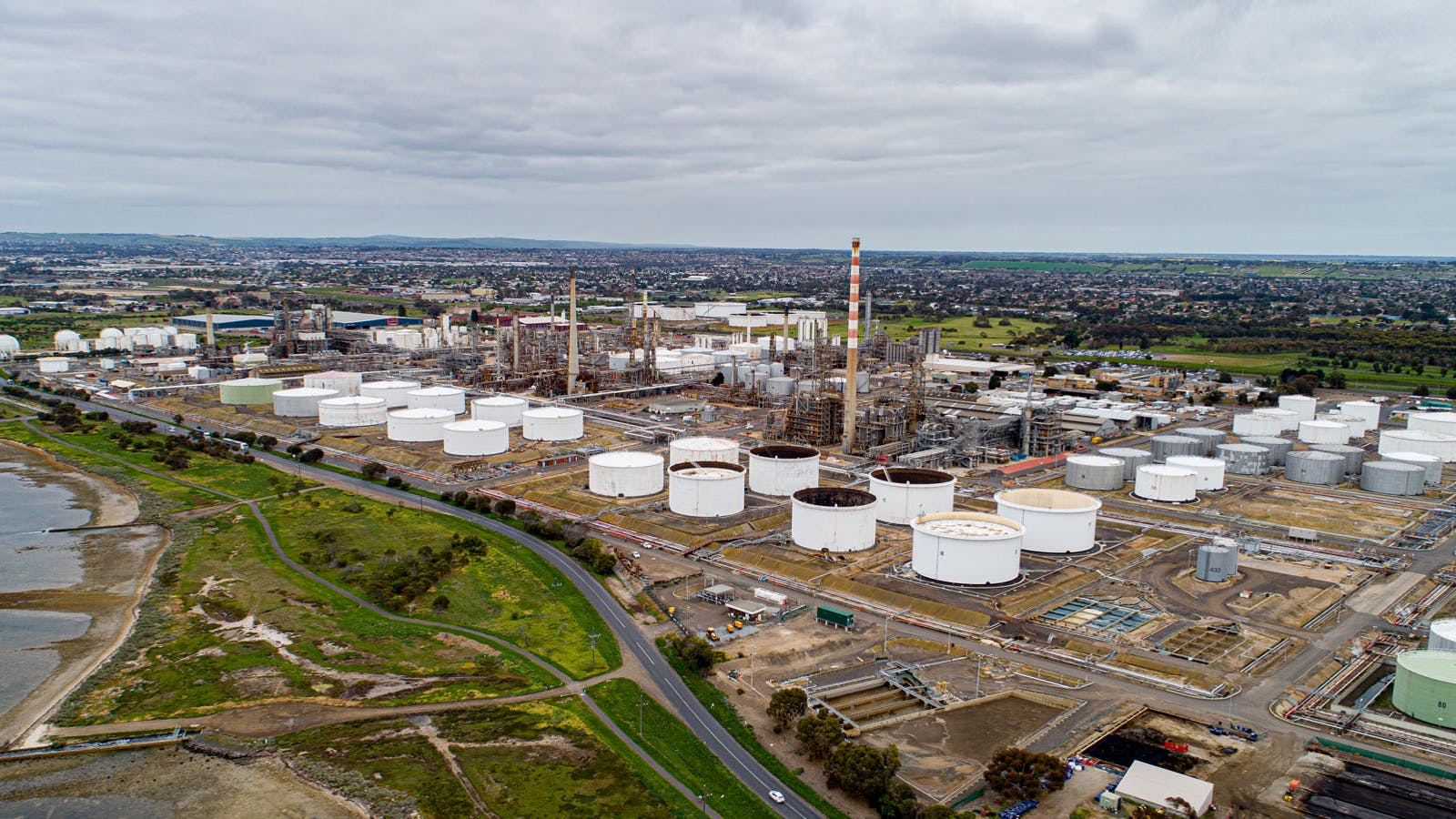 Viva Energy Australia Geelong refinery, Australia.