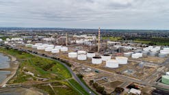 Viva Energy Australia Geelong refinery, Australia.  Viva Energy Australia Geelong refinery, Australia.