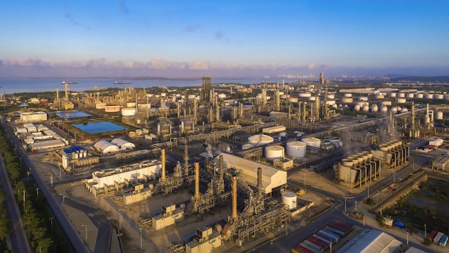 Exopetrol's Reficar Cartagena refinery, Colombia.