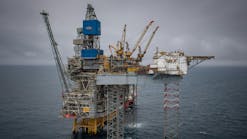 Mariner oil and gas operations, North Sea. Mariner oil and gas operations, North Sea.