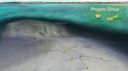 Petrobras Sirius project development concept illustration