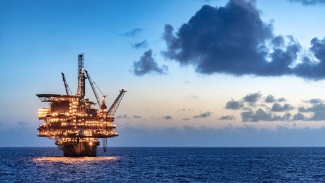 Shell-operated Perdido platform, offshore Gulf of Mexico, May 2018.