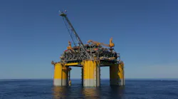 Stampede tension leg platform, US Gulf of Mexico.