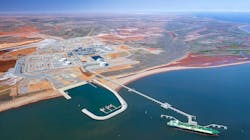 Wheatstone LNG plant at Ashburton North, Western Australia. Wheatstone LNG plant at Ashburton North, Western Australia.