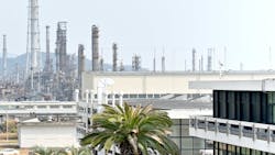 Idemitsu Kosan Tokuyama petrochemical complex, Japan. Idemitsu Kosan Tokuyama petrochemical complex, Japan.