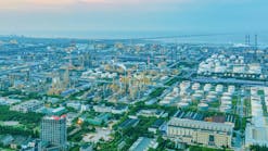 Sinopec second-phase expansion and advanced materials project in eastern China's Zhejiang province. Sinopec second-phase expansion and advanced materials project in eastern China's Zhejiang province.