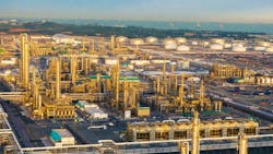 Pengerang Integrated Complex at Johor in southern Peninsular Malaysia. Pengerang Integrated Complex at Johor in southern Peninsular Malaysia.