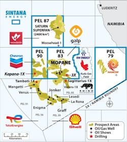 Oil and gas license offshore Namibia Oil and gas license offshore Namibia