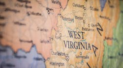 West Virginia map West Virginia map