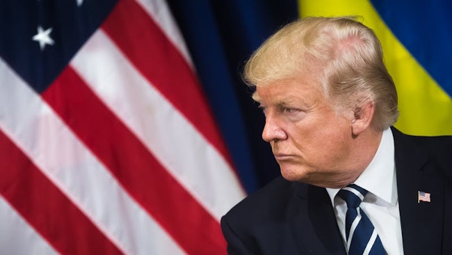 US President Donald Trump.