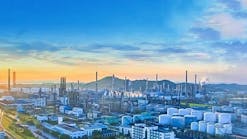 Chemical factories at Qinzhou Port Area, China. Chemical factories at Qinzhou Port Area, China.