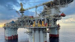 Chevron Anchor platform. Chevron Anchor platform.
