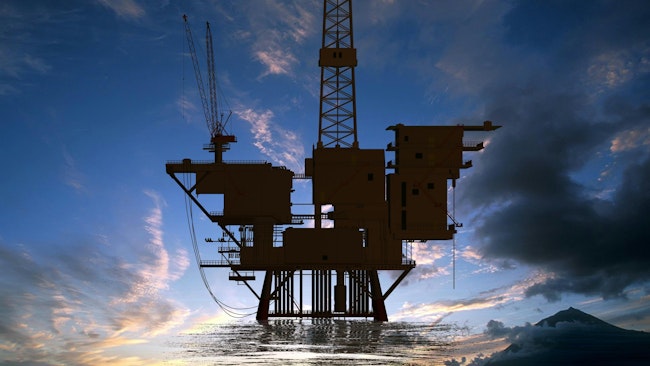 offshore oil rig