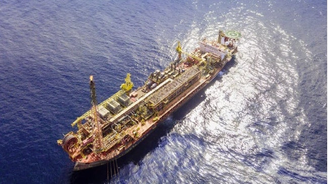 Karoon's Ba&uacute;na project FPSO Cidade de Itaja&iacute;