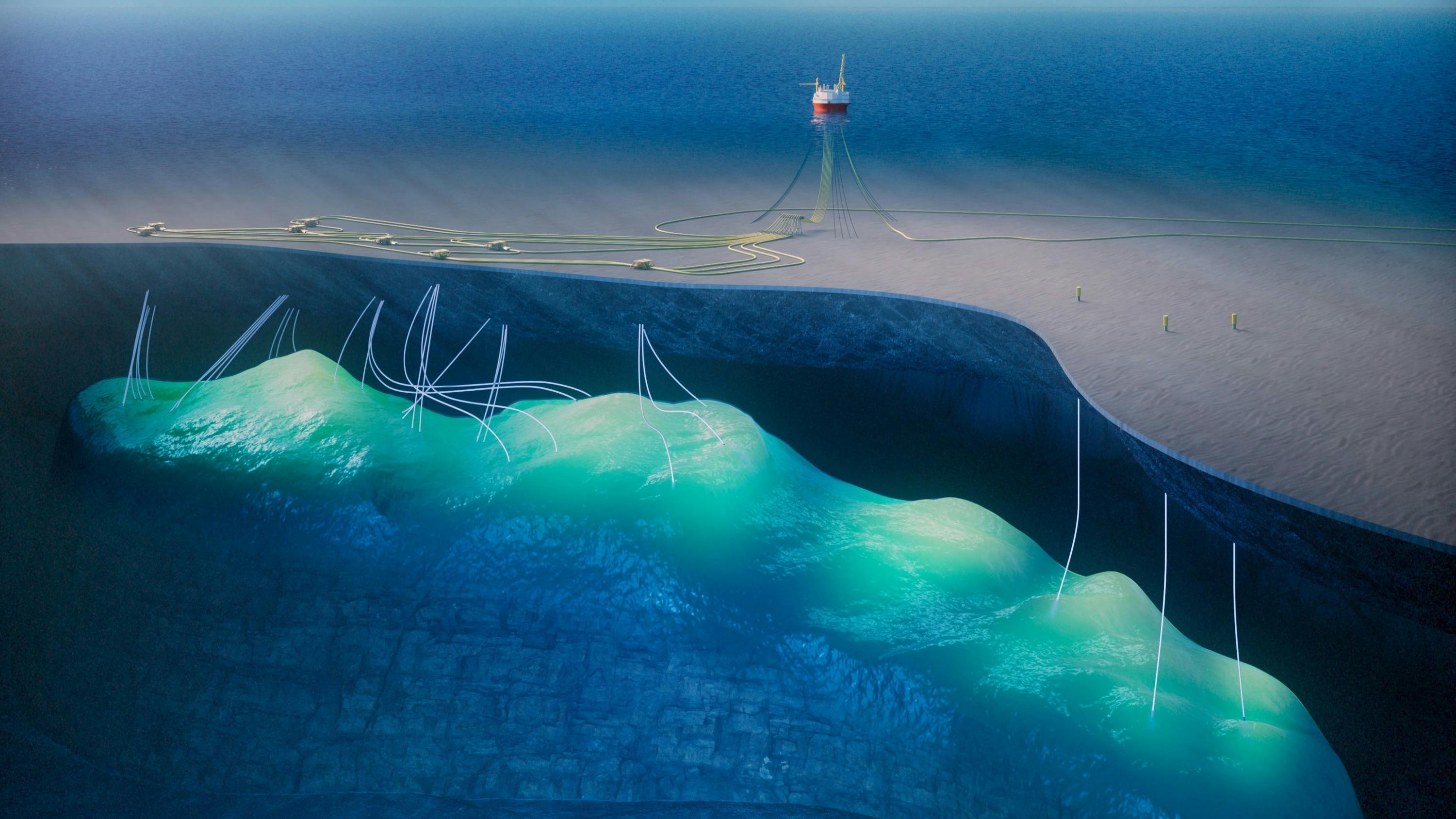 Var Energi Goliat development illustration.