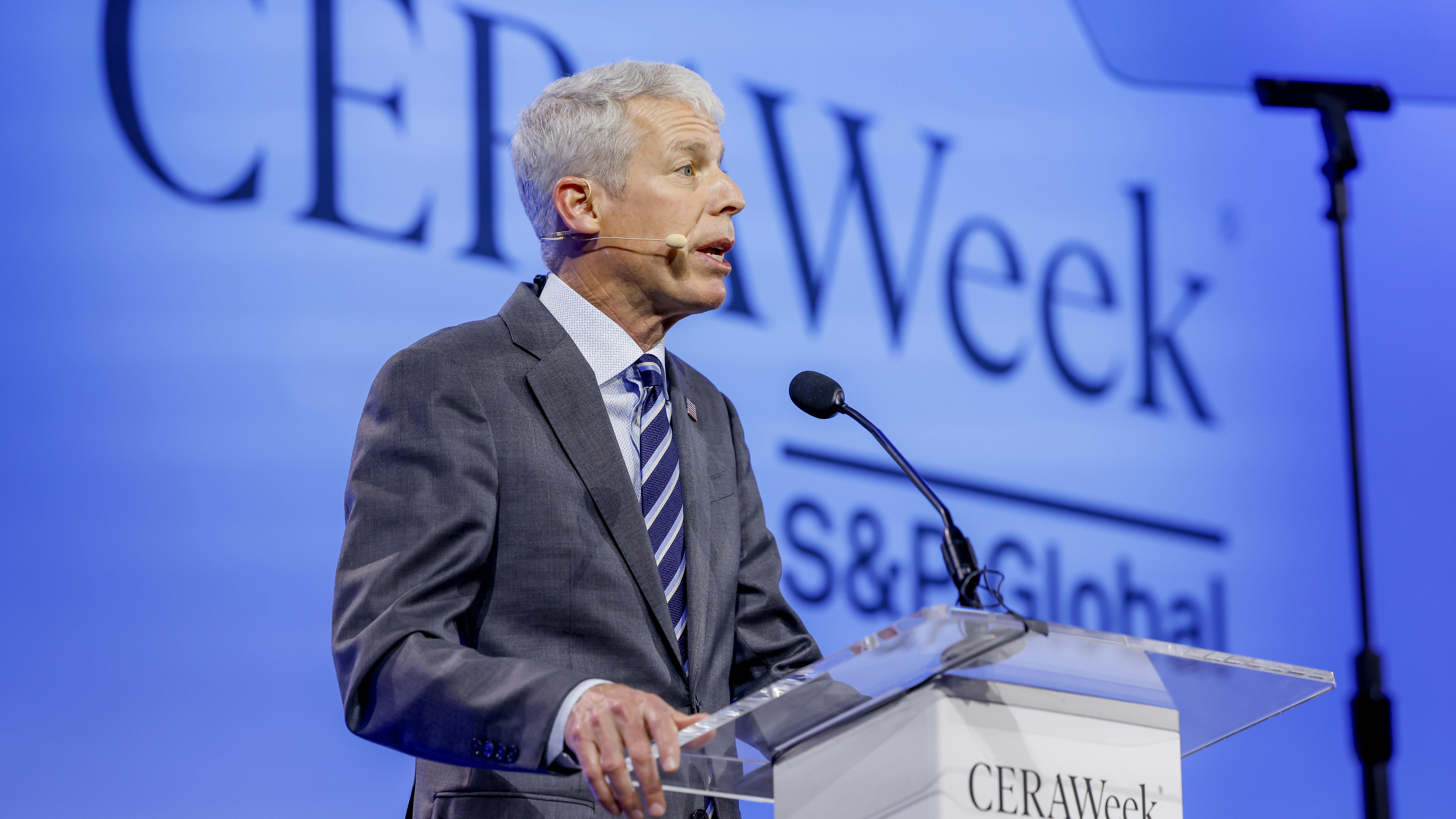 Secretary Chris Wright, CERAWeek by S&P Global address, Mar. 10, 2025.