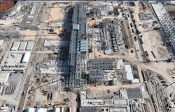 Rio Grande LNG Train 1 construction as of January 2025 Rio Grande LNG Train 1 construction as of January 2025