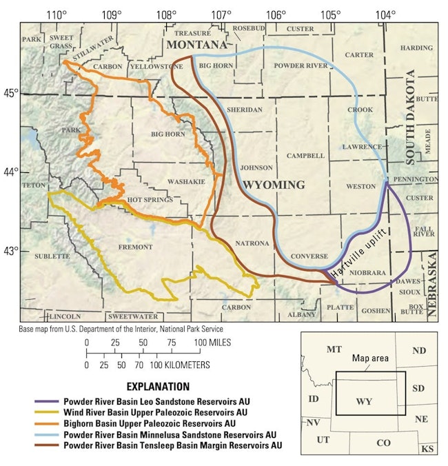 USGS assesses upper Paleozoic reservoir potential