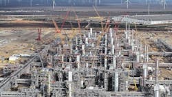 Cheniere CCL Stage 3 construction Cheniere CCL Stage 3 construction