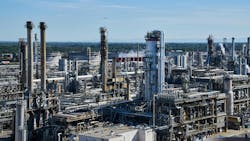 OMV's integrated refining complex in Schwechat, Austria. OMV's integrated refining complex in Schwechat, Austria.