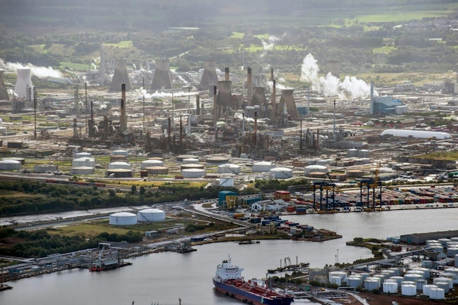 Grangemouth industrial site and port