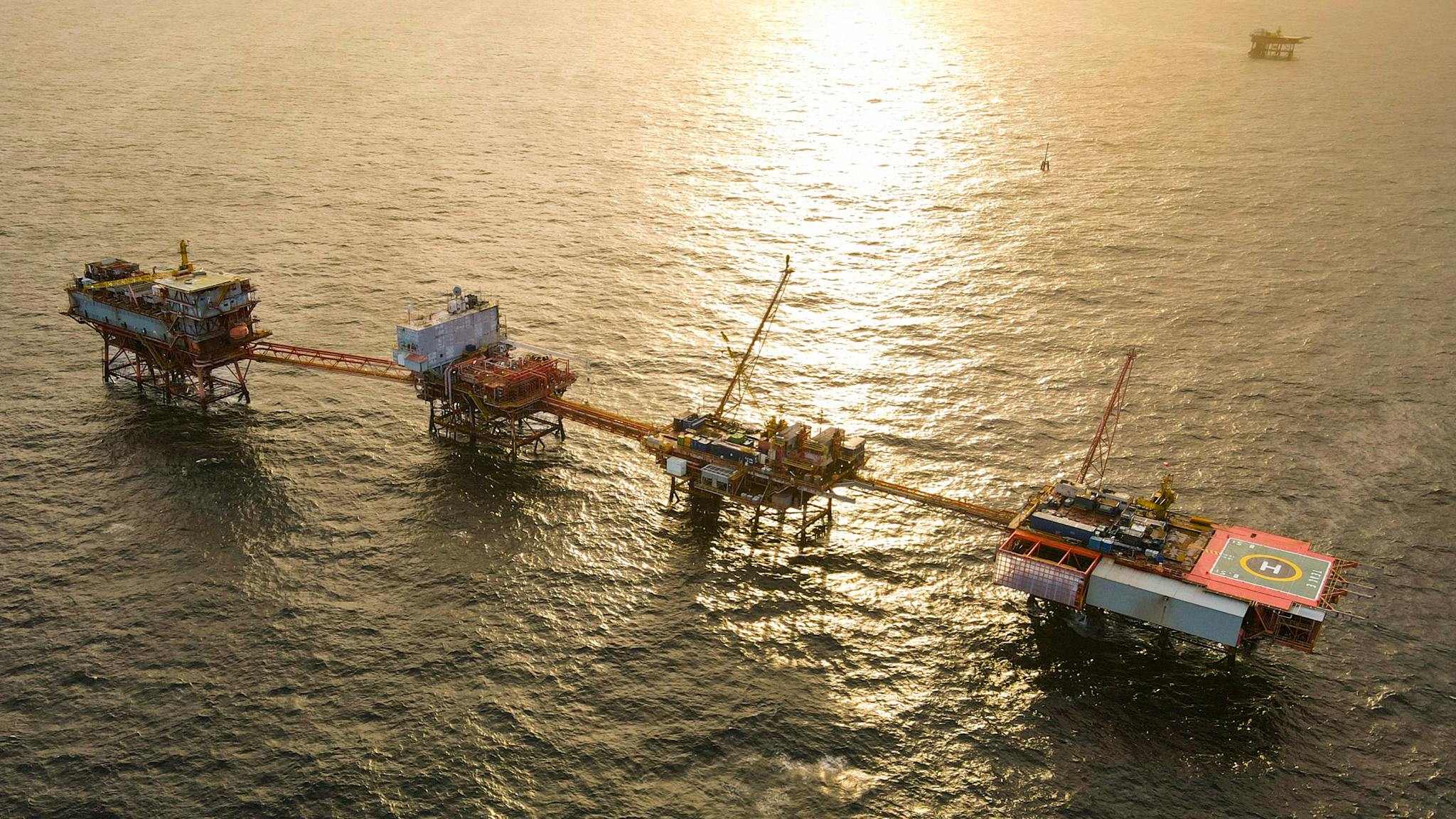 Teak Alpha operations offshore Trinidad and Tobago.
