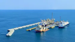 bp GTA LNG cargo load