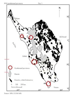 KSA geothermal provinces (Fig. 5) KSA geothermal provinces (Fig. 5)