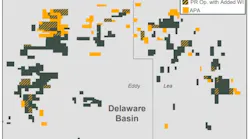 Permian Resources - APA acquisition map