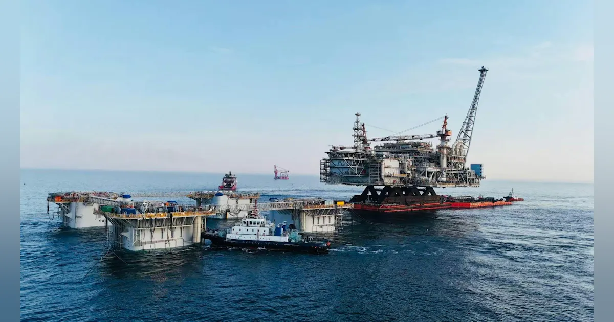 Woodside’s Scarborough project advances as FPU topsides, hull come ...