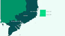 Blocks 125 126 offshore Vietnam