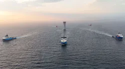 Cenovus concrete gravity structure tow-out