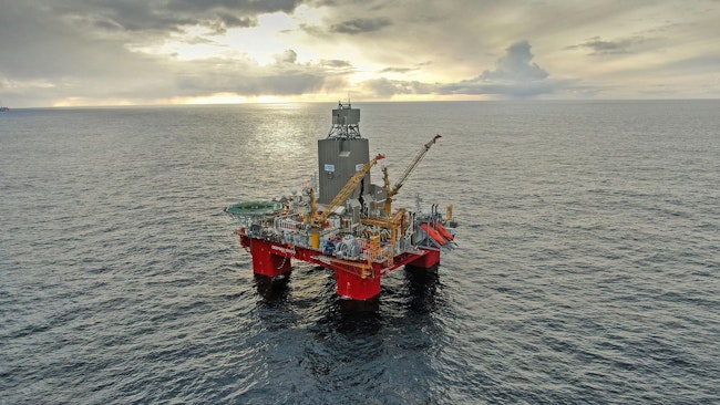 Deepsea Yantai drilling rig