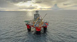 Deepsea Yantai drilling rig