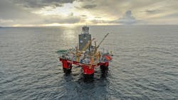 Deepsea Yantai drilling rig Deepsea Yantai drilling rig