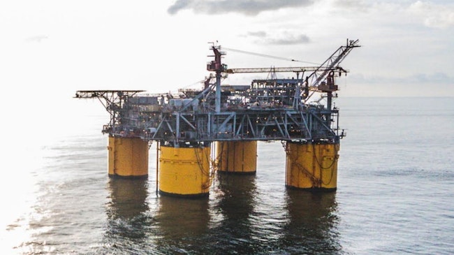 offshore oil and gas platform