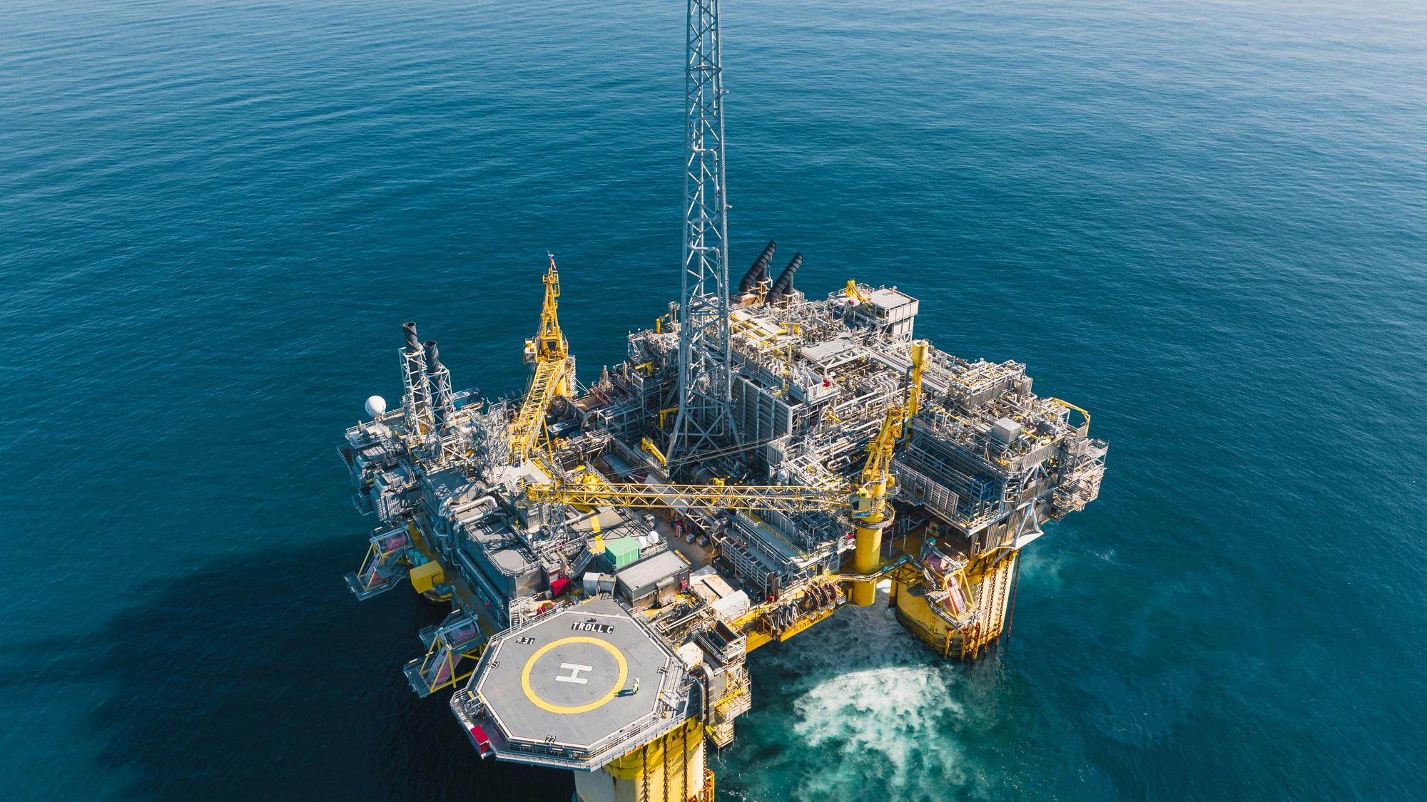 Equinor-operated Troll C platform, offshore Norway