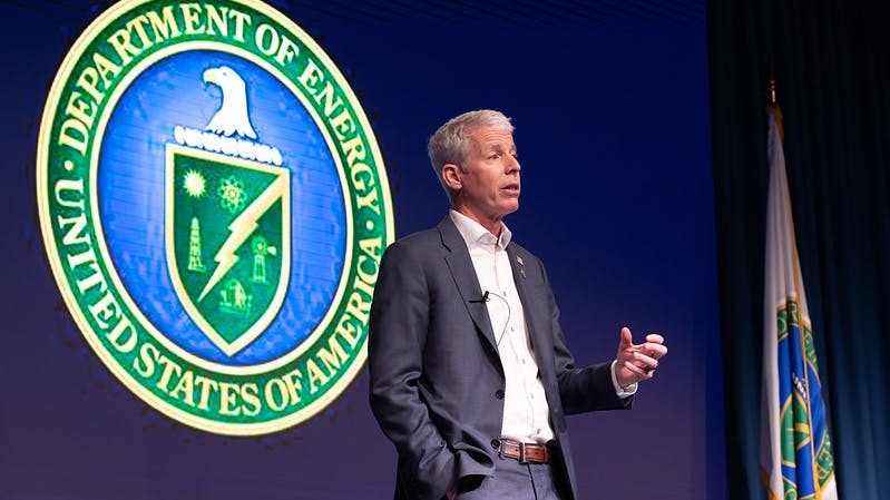 DOE Secretary C. Wright