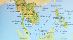 Southeast Asia map