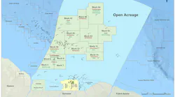 Staatsolie offshore Suriname open acreage