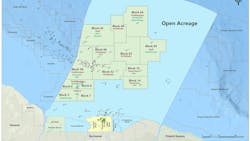Staatsolie offshore Suriname open acreage Staatsolie offshore Suriname open acreage