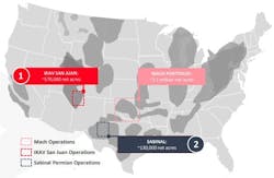 Mach Natural Resources Lower 48 map Mach Natural Resources Lower 48 map