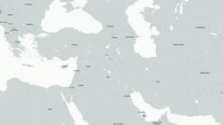 Middle East map Middle East map